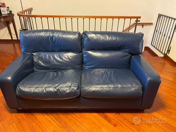 Coppia Divani in pelle Frau