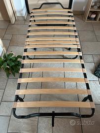 Letto - brandina pieghevole con materasso 80x200