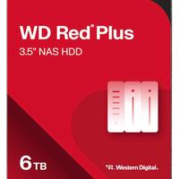 Western Digital Red Plus 6TB, 5400 RPM, 3,5” HDD