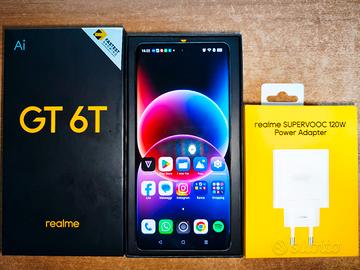 🥇Garanzia! Realme GT 6T 8/256GB + 120W Caricabat.