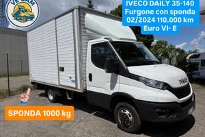 IVECO DAILY 35-140 FURGONE CON SPONDA 02/24 €VI-E