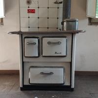 Stufa a legna vintage