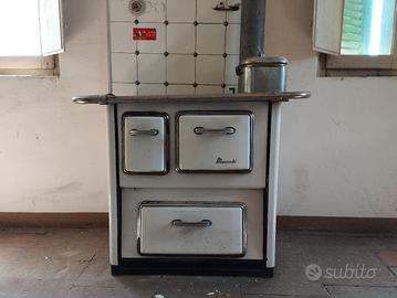 Stufa a legna vintage