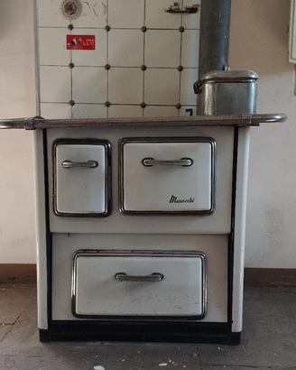 Stufa a legna vintage