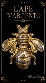 Antica spilla ape Napoleone argento punzonata