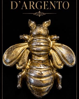 Antica spilla ape Napoleone argento punzonata