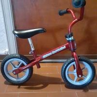 Bici bambino chicco red bullet senza pedali