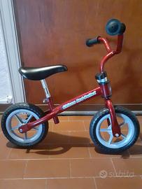 Bici bambino chicco red bullet senza pedali