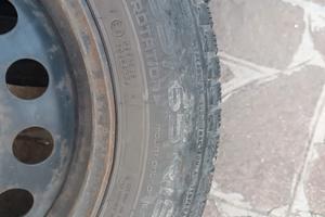 cerchi ferro +pneumatici invernali 185/65 R15