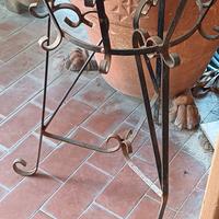 porta vasi ferro antico