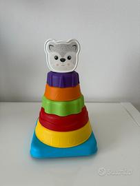 Torre anelli impilabili colorati