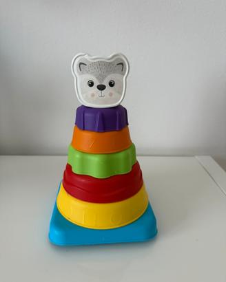 Torre anelli impilabili colorati