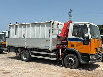 Eurocargo 120e15 cassone fisso e gru