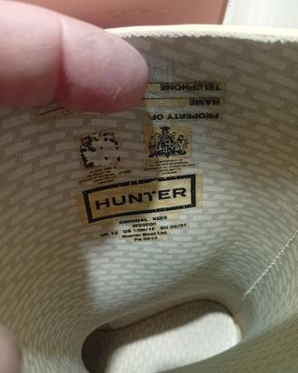 stivali hunter bimba 