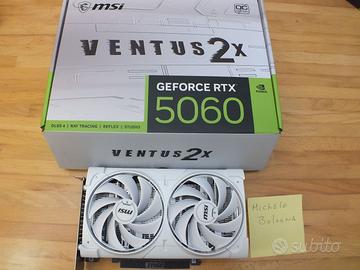 MSI RTX 5060 Shadow 2x OC 8GB DDR7 - NUOVA garanz.