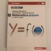 Matematica.azzuro 4 con Maths in English