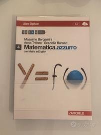 Matematica.azzuro 4 con Maths in English