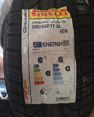 2 gomme pirelli nuove  205/55R17 XL