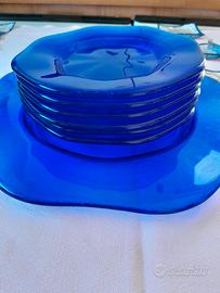 Set 7 pezzi "La Vetreria di Pontevecchio" vetro 