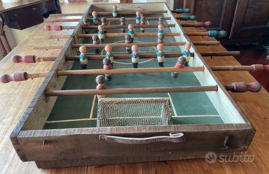 Calcio balilla a valigetta inizio ‘900