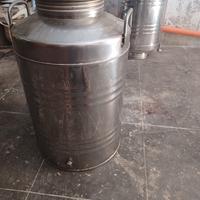 damigiane in acciaio