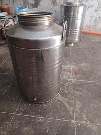 damigiane in acciaio