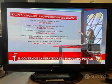 Tv Plasma 42” Panasonic