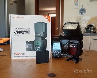 Godox V860II-N + Commander XPro-N per Nikon