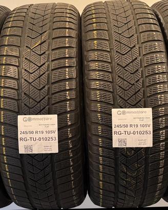 4 Pneumatici 245/50 R19 Pirelli Sottozero 3 Run Fl