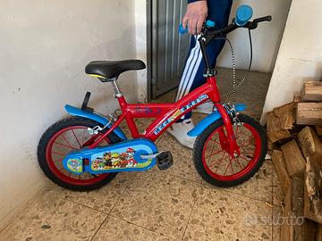 Bicicletta paw patrol