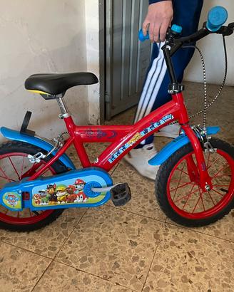 Bicicletta paw patrol
