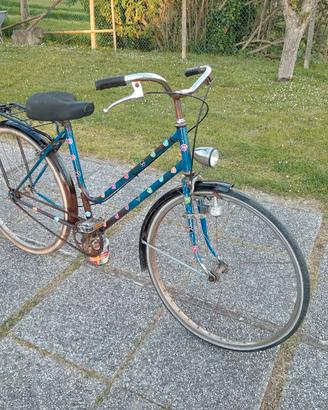 bicicletta donna con ruote da 26 pronta all'uso 