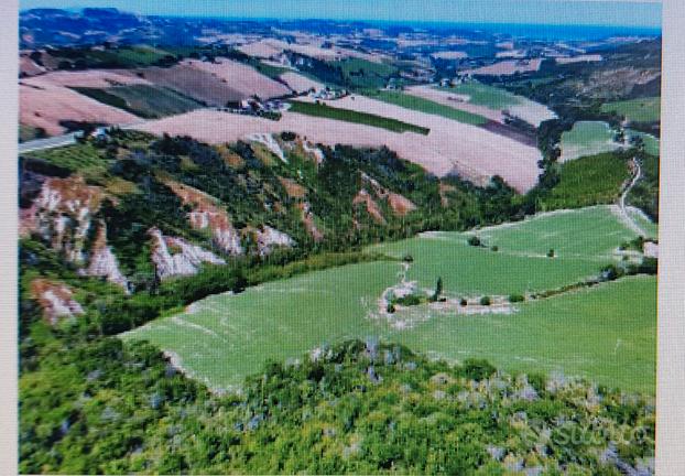 Terreno agricolo con casa colonica a Monterubbiano