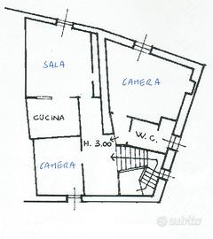AP783 - Montisi appartamento di 75 mq rist
