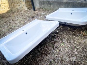 lavandino in ceramica / coppia o singolo