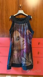 Abito Sarah Chole con paillettes multicolore