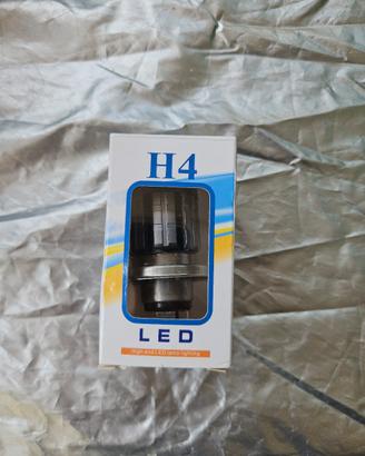 lampadina auto moto led h4 lenticolare nuovo