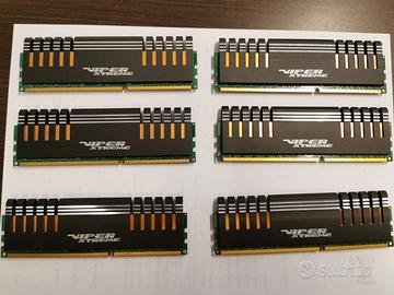 RAM PATRIOT VIPER EXTR. 6BANCHI 24GB DDR3 1600Mhz