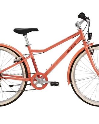 Bicicletta 9-12 anni corallo Decathlon usata