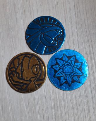 3 Monete Pokémon Vintage WotC EX