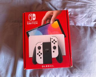 Nintendo switch Oled bianca completa