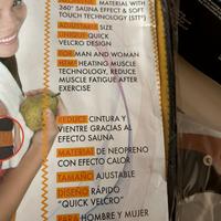 Elettrostimolatore glutei+fascia sauna