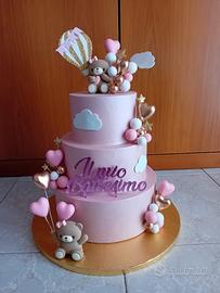 torta scenografica battesimo bimba 