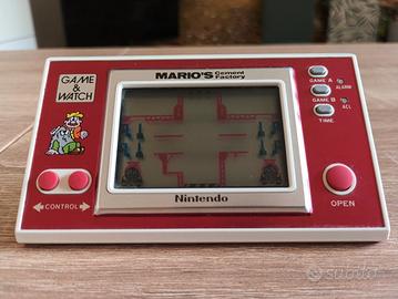 videogioco LCD Nintendo Game Watch Mario's Cement 