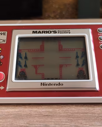 videogioco LCD Nintendo Game Watch Mario's Cement 