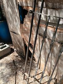 grata in ferro battuto 