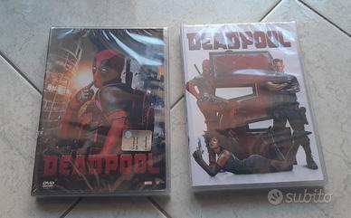 2 Dvd DEADPOOL 1 + DEADPOOL 2 (nuovo sigillato )Ry