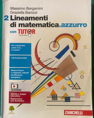 9788808942739 Lineamenti dí matematica