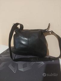 BORSA DONNA COCCINELLE  NERA TRACOLLA PELLE