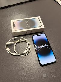 IPhone 14 Pro 128GB nero impeccabile completo